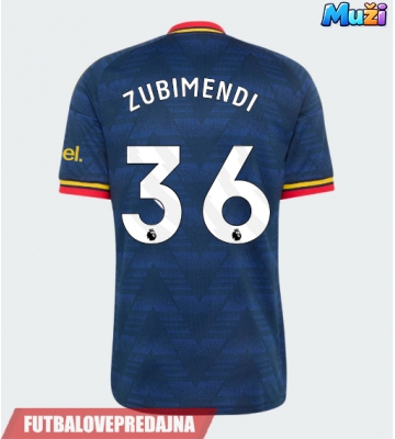 Lacne Muži Futbalové dres Arsenal Martin Zubimendi #36 2026-27 Krátky Rukáv - Preč